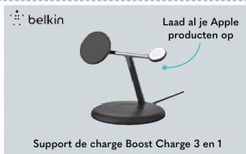 Aanbieding: Support de charge Boost Charge 3 en 1