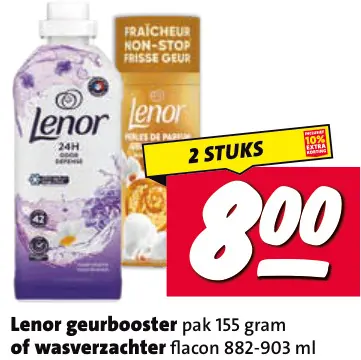 Aanbieding: Geurbooster of wasverzachter