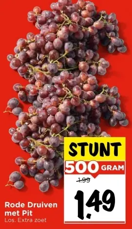 Aanbieding: Rode Druiven