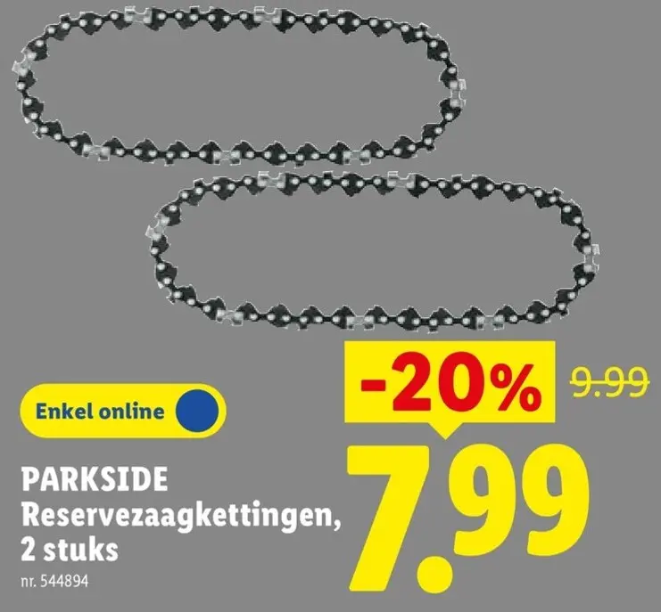 Promotie: PARKSIDE Reservezaagkettingen