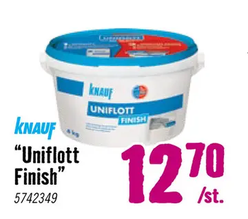 Aanbieding: Uniflott Finish