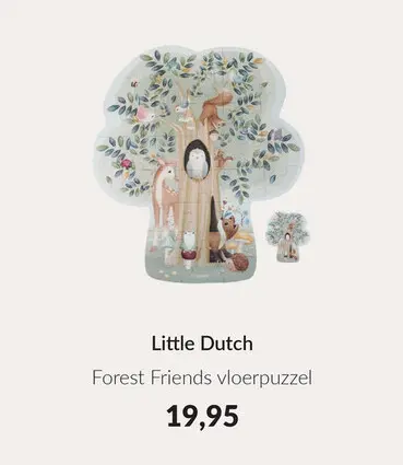Aanbieding: Forest Friends vloerpuzzel
