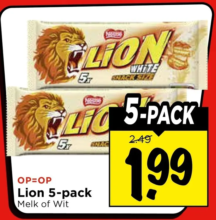 Aanbieding: Lion