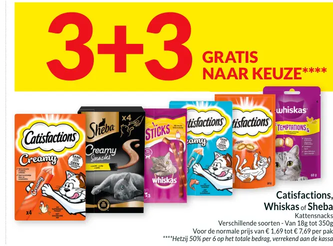 Promotie: Kattensnacks