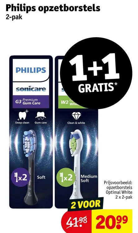 Aanbieding: Philips opzetborstels