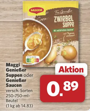 Aanbieding: Zwiebel Suppe