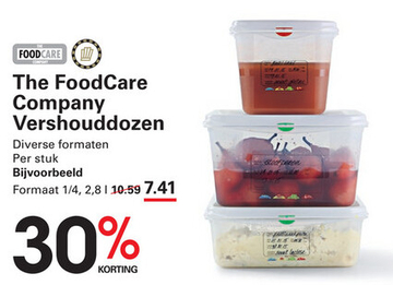 Aanbieding: The FoodCare Company Vershouddozen