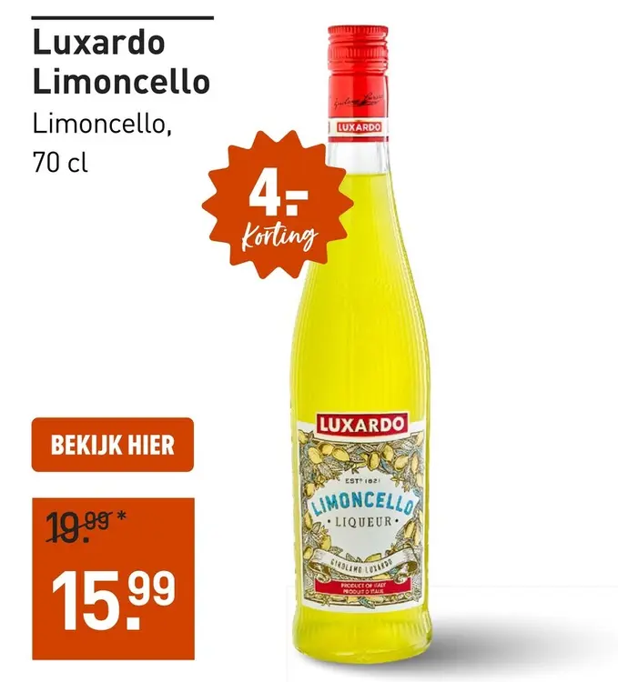 Aanbieding: Limoncello