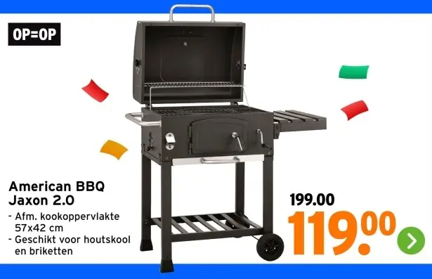 Aanbieding: American BBQ Jaxon 2.0