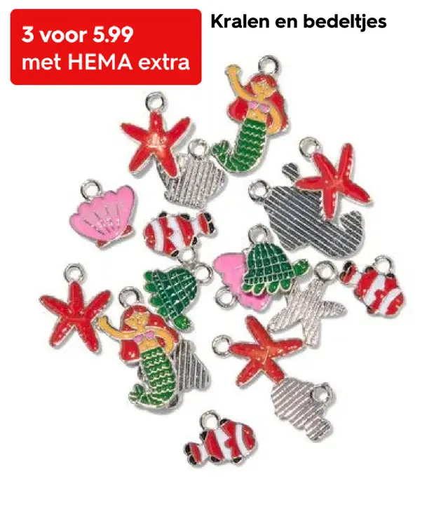 Promotie: Kralen en bedeltjes