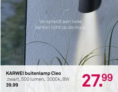 Aanbieding: buitenlamp Cleo