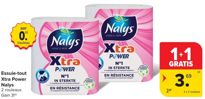 Offre: Essuie-tout Xtra Power