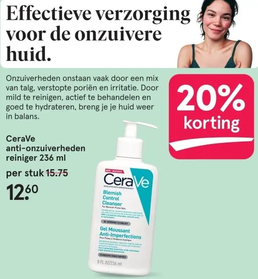 Aanbieding: Anti-onzuiverheden reiniger