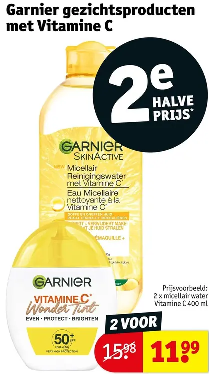 Promotie: Gezichtsproducten met Vitamine C