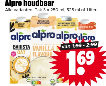 Aanbieding: Alpro houdbaar