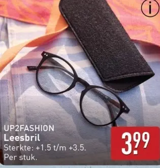 Aanbieding: UP2FASHION Leesbril