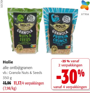 Promotie: Holie alle ontbijtgranen