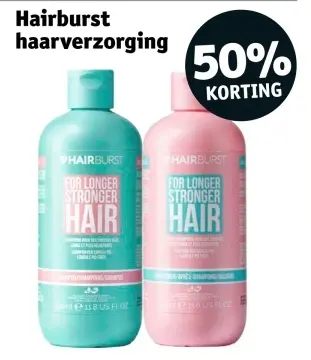 Promotie: Hairburst haarverzorging