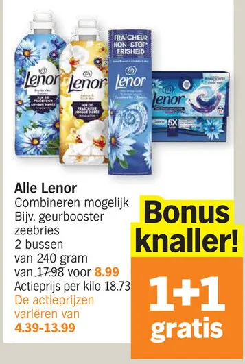 Promotie: Alle Lenor