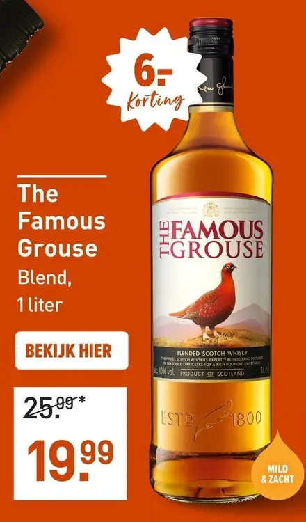 Aanbieding: The Famous Grouse Blend