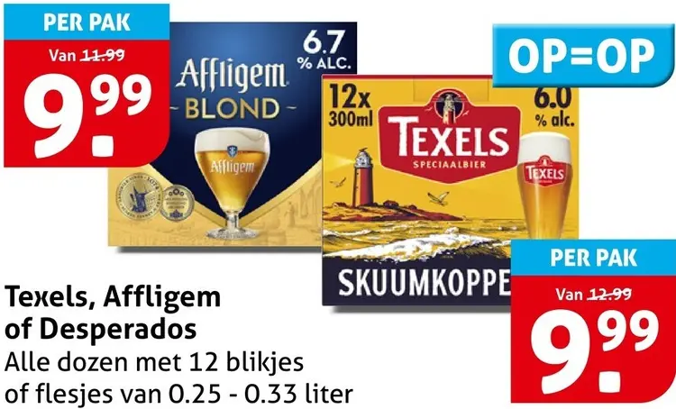 Aanbieding: Skuumkoppe, Blond of Desperados