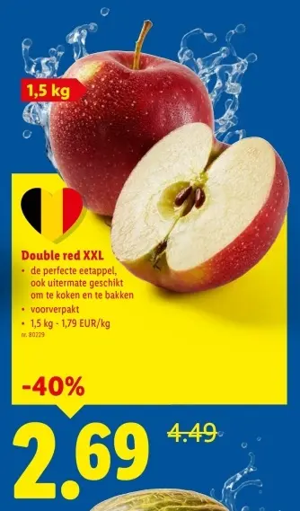 Promotie: Double red XXL