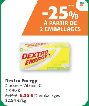 Offre: Dextro Energy