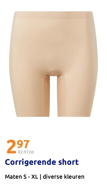 Promotie: Corrigerende short