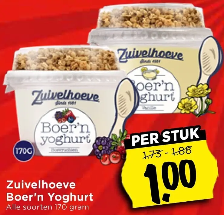Aanbieding: Boer'n Yoghurt