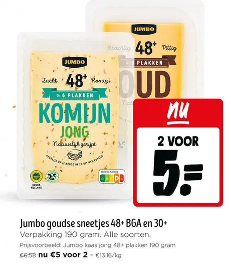 Promotie: Goudse sneetjes 48+ BGA en 30+