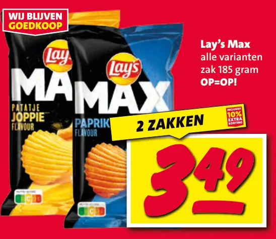 Aanbieding: Lay's Max