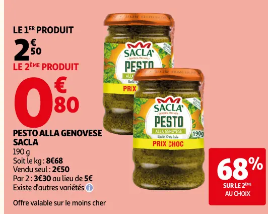 Offre: Pesto alla genovese