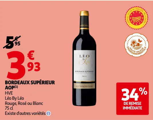 Promotie: Bordeaux supérieur aop
