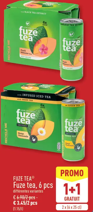 Offre: Fuze tea