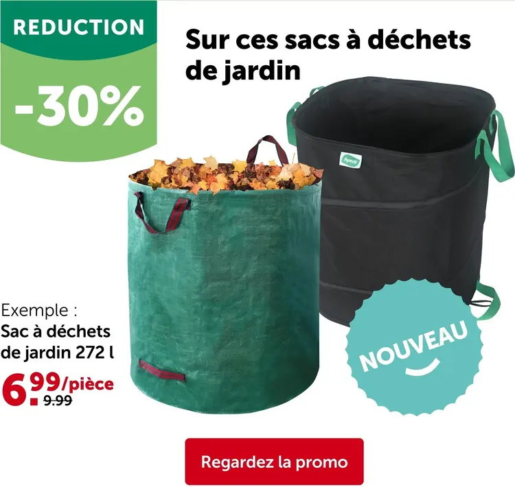 Offre: Sacs à déchets de jardin