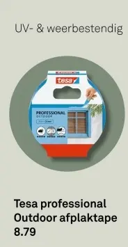Aanbieding: Tesa professional Outdoor afplaktape