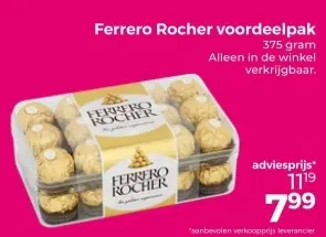 Aanbieding: Ferrero Rocher voordeelpak