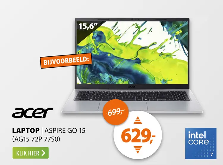 Aanbieding: Laptop | aspire go 15