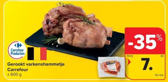 Promotie: Gerookt varkenshammetje