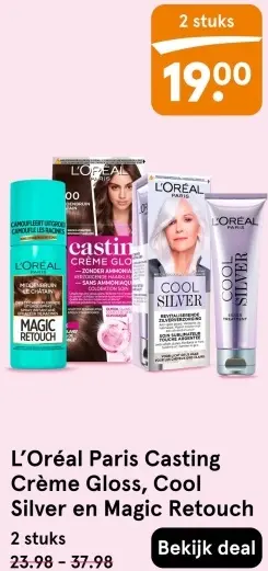 Aanbieding: Casting Crème Gloss, Cool Silver en Magic Retouch