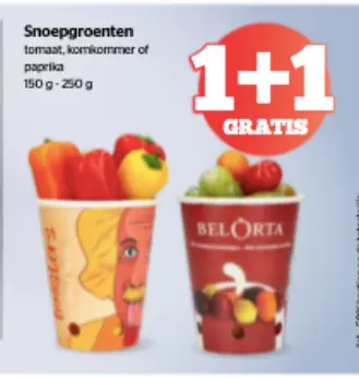 Promotie: Snoepgroenten