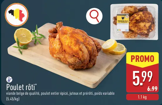 Offre: Poulet rôti