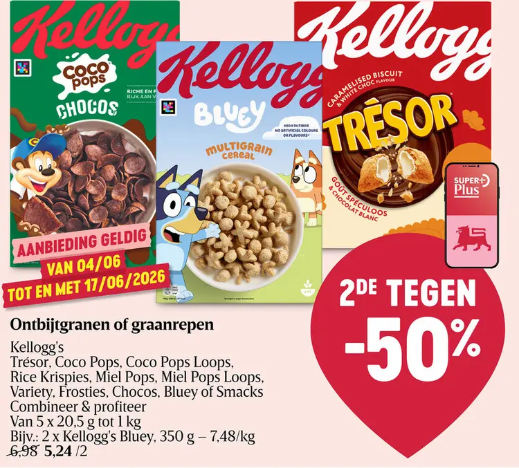Promotie: Ontbijtgranen of graanrepen