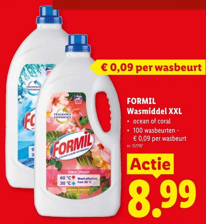 Promotie: Wasmiddel XXL