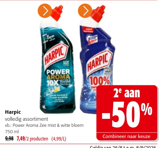 Promotie: Harpic