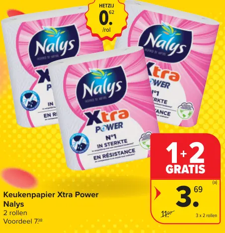 Promotie: Keukenpapier Xtra Power