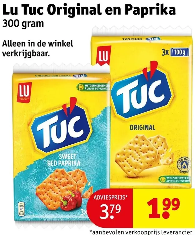 Aanbieding: Original en Paprika