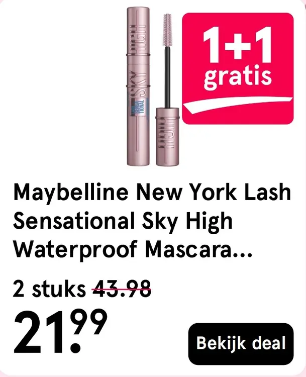 Aanbieding: Lash Sensational Sky High Waterproof Mascara