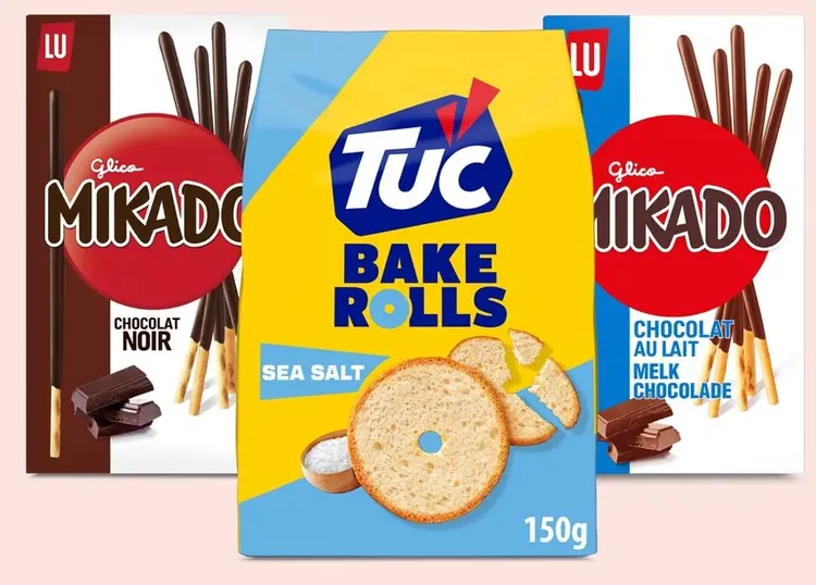 Promotie: Mikado Chocolat Noir / Chocolat au Lait, Tuc 