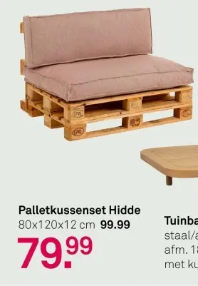 Aanbieding: Palletkussenset Hidde